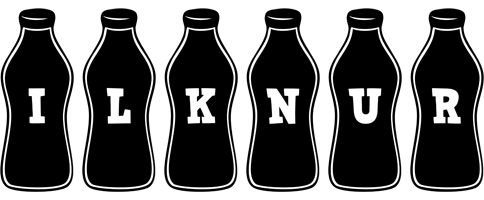 Ilknur bottle logo