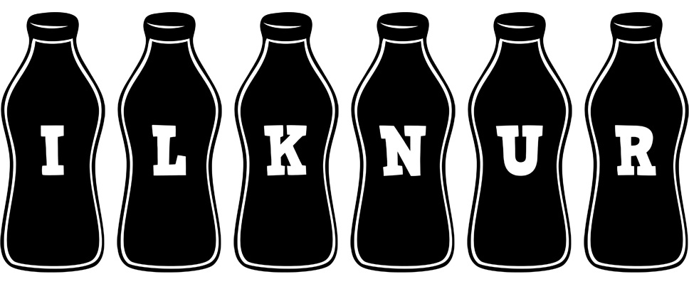 Ilknur bottle logo