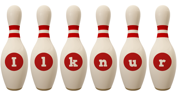 Ilknur bowling-pin logo