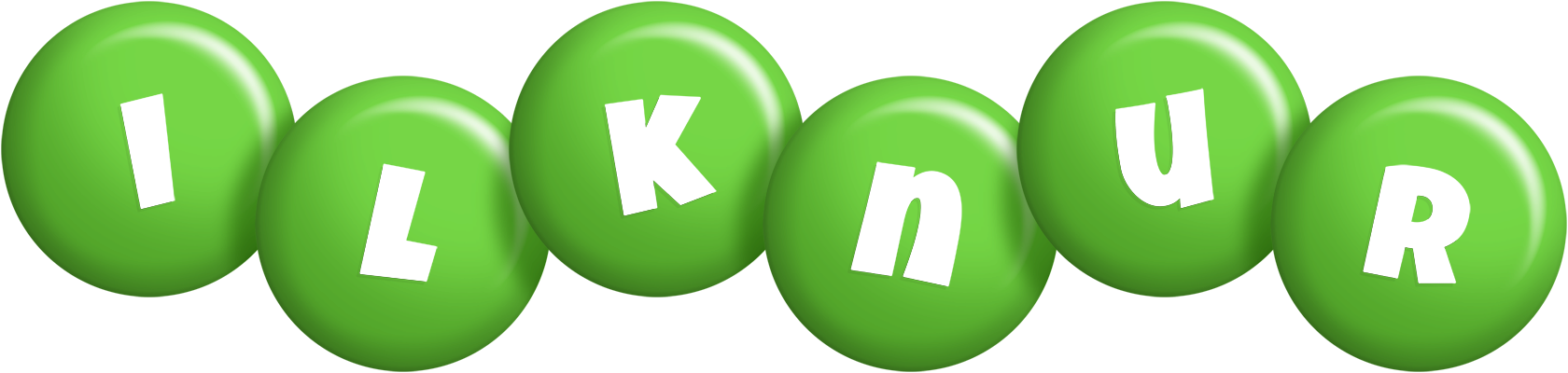 Ilknur candy-green logo