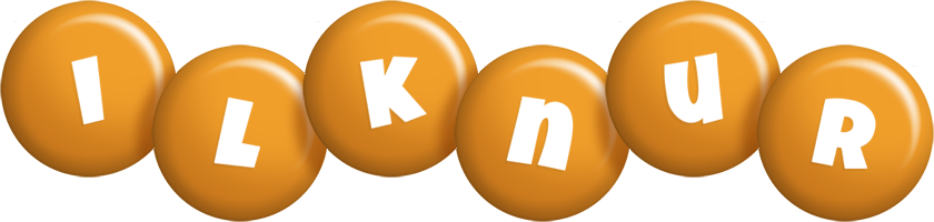 Ilknur candy-orange logo
