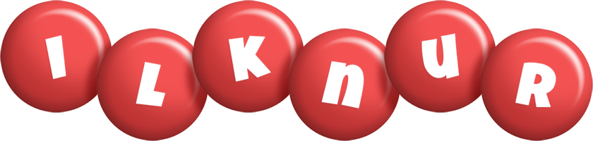 Ilknur candy-red logo