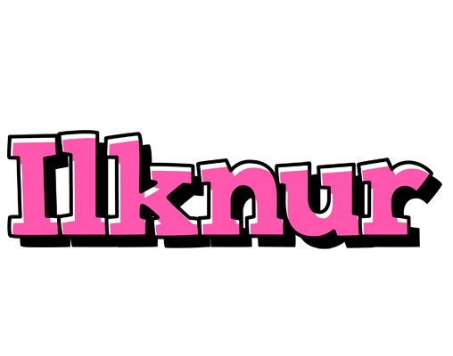 Ilknur girlish logo