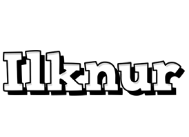 Ilknur snowing logo