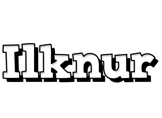 Ilknur snowing logo