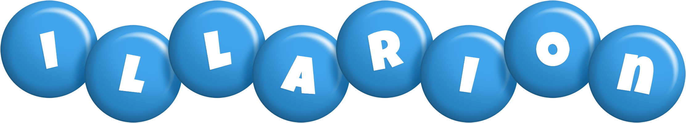 Illarion candy-blue logo