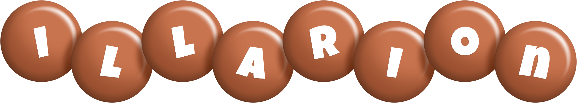 Illarion candy-brown logo
