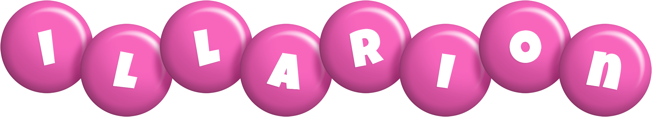 Illarion candy-pink logo
