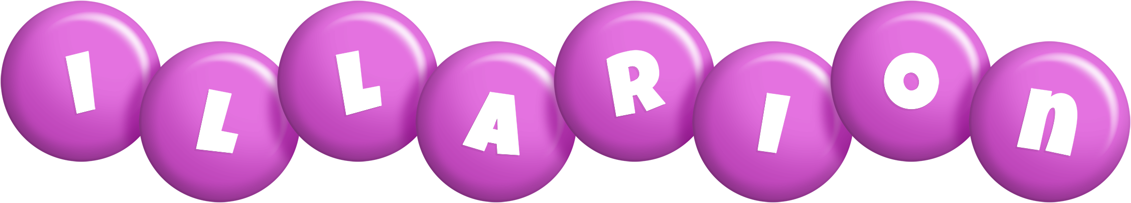 Illarion candy-purple logo