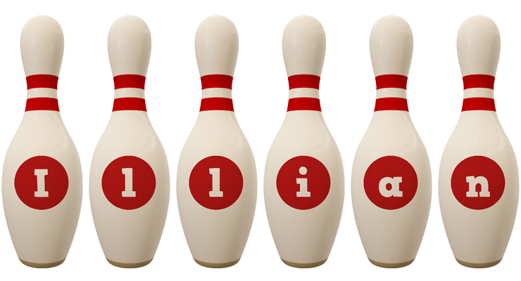Illian bowling-pin logo