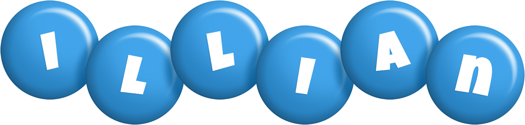 Illian candy-blue logo