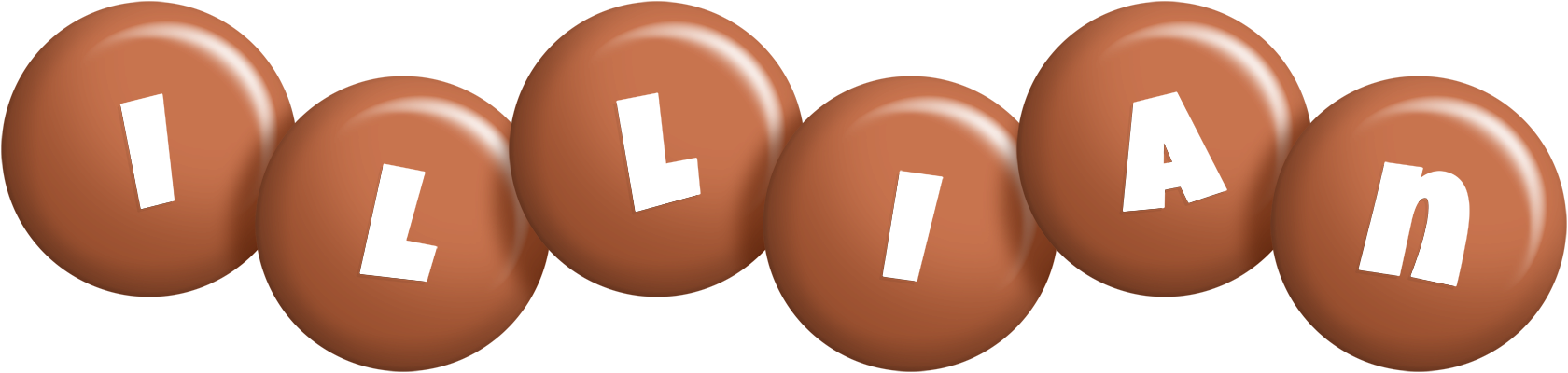 Illian candy-brown logo
