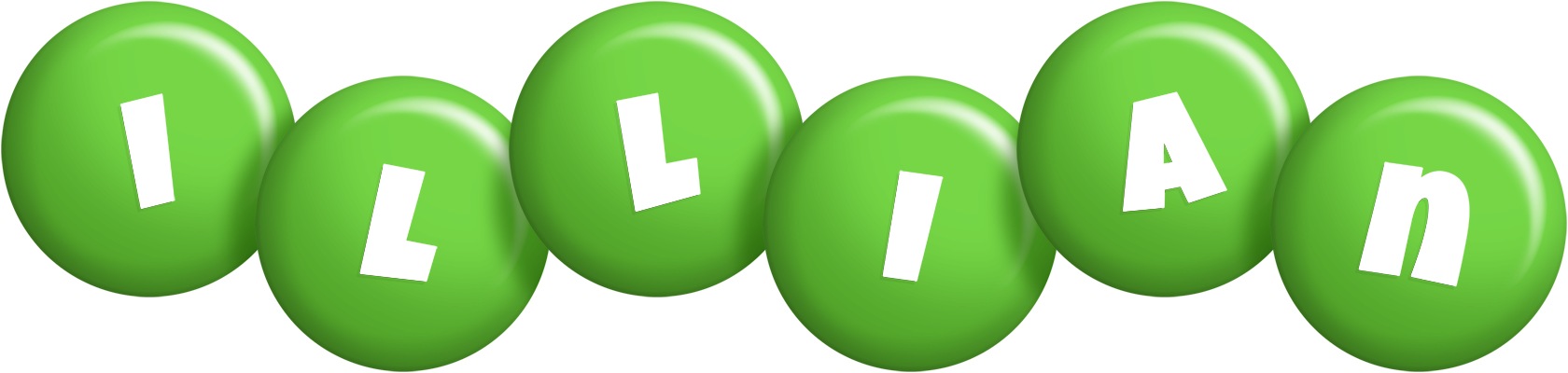 Illian candy-green logo