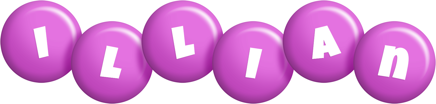 Illian candy-purple logo