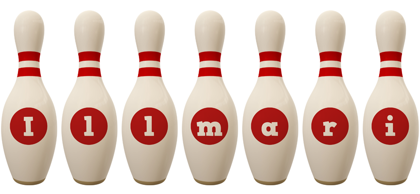 Illmari bowling-pin logo