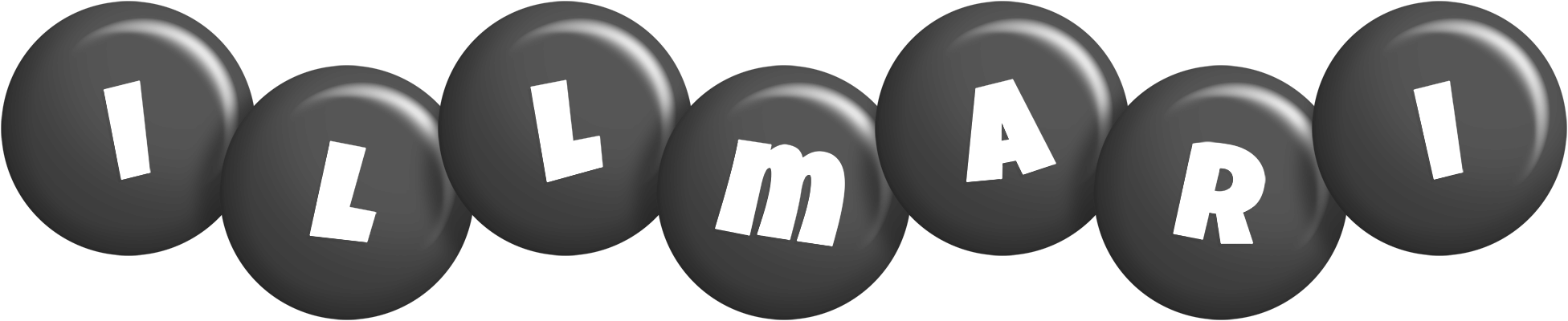 Illmari candy-black logo