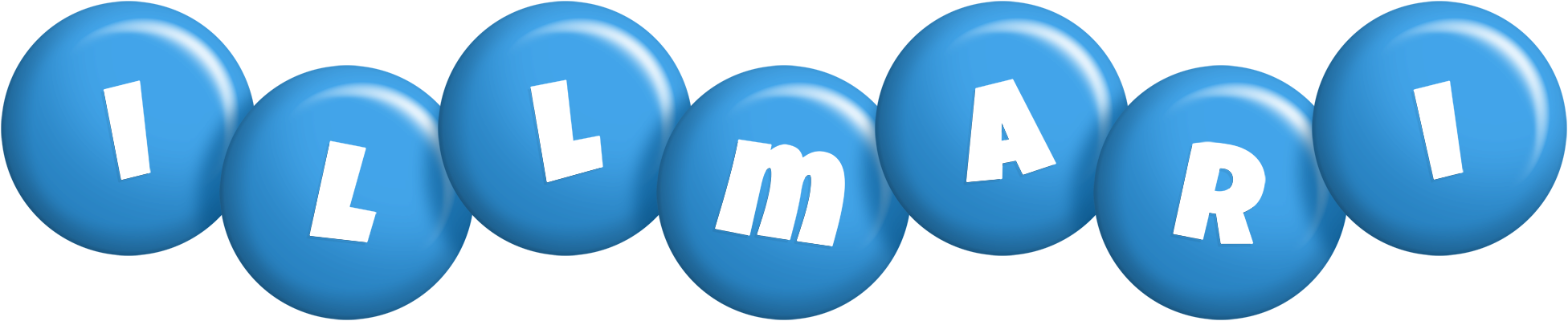 Illmari candy-blue logo