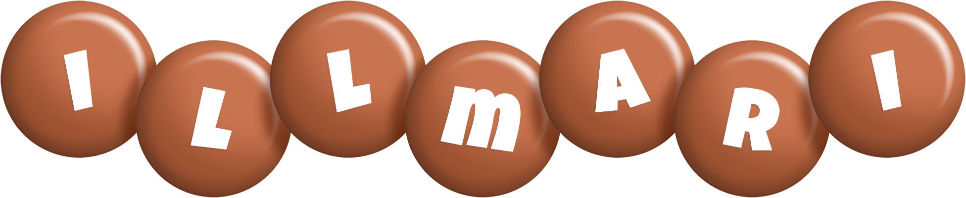 Illmari candy-brown logo