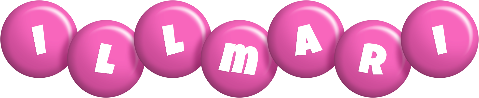 Illmari candy-pink logo