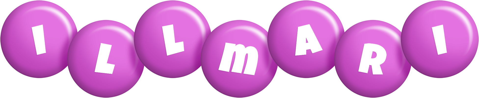 Illmari candy-purple logo