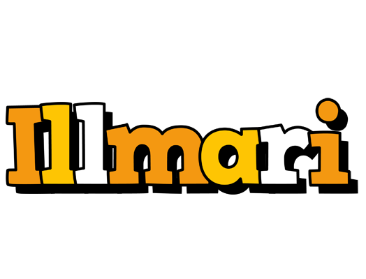 Illmari cartoon logo