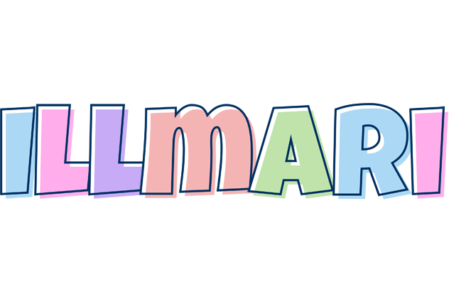 Illmari pastel logo
