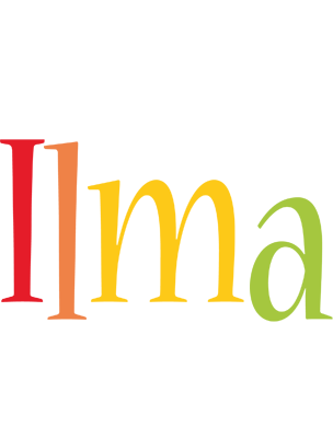 Ilma birthday logo