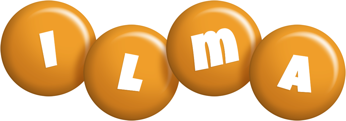 Ilma candy-orange logo