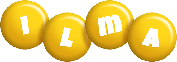 Ilma candy-yellow logo