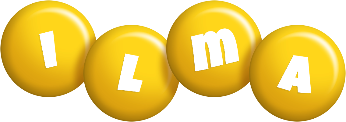 Ilma candy-yellow logo