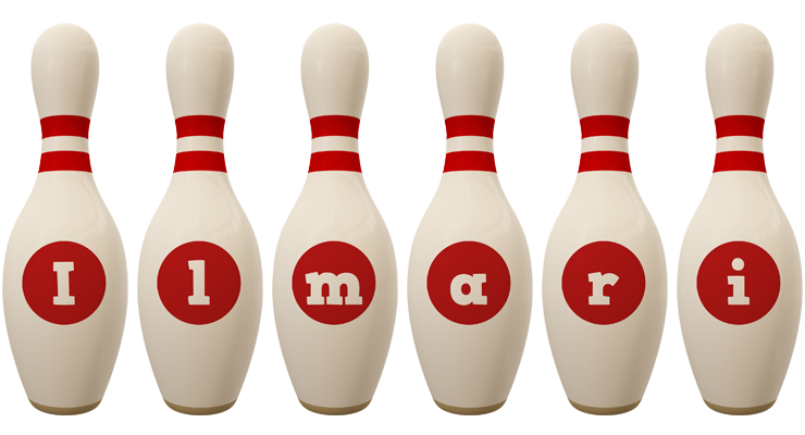 Ilmari bowling-pin logo