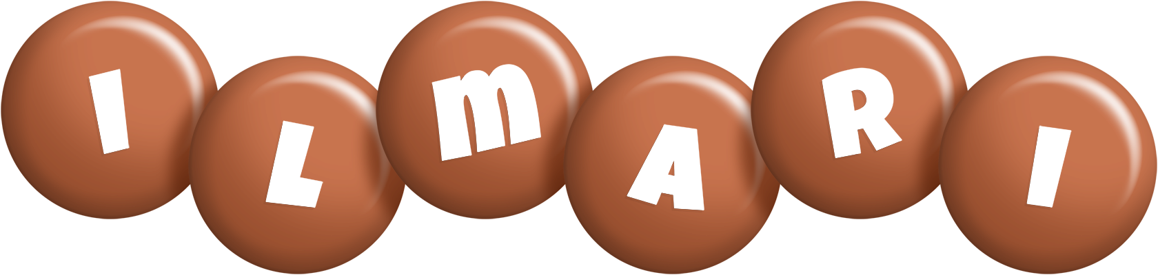 Ilmari candy-brown logo