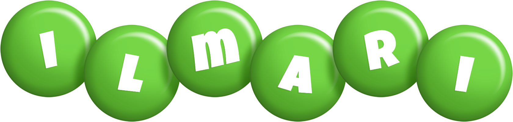 Ilmari candy-green logo