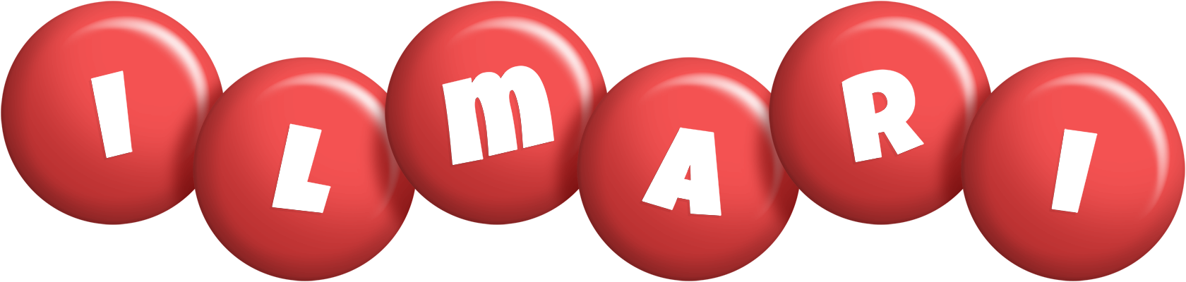 Ilmari candy-red logo