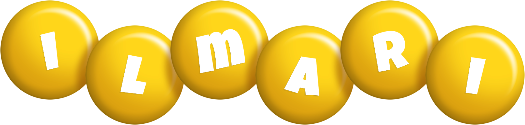 Ilmari candy-yellow logo