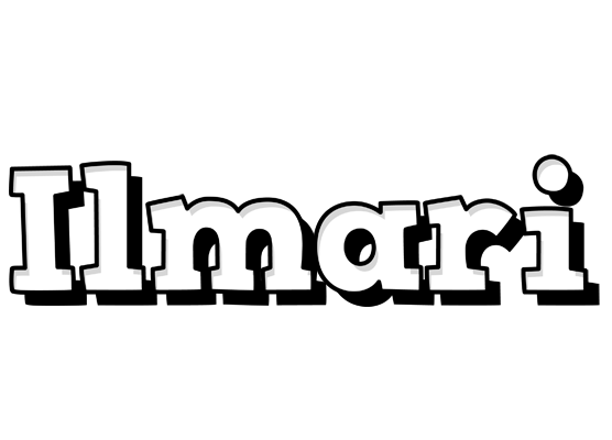Ilmari snowing logo