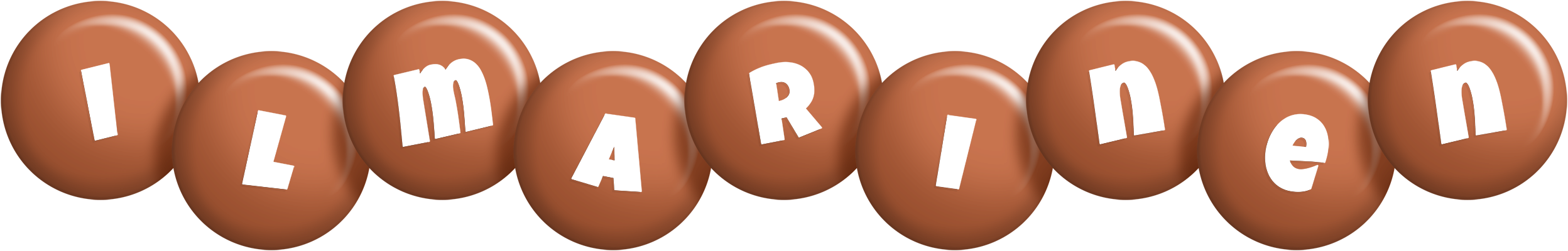 Ilmarinen candy-brown logo