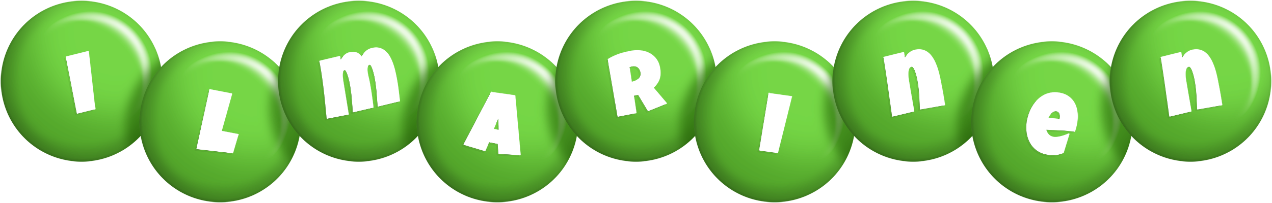 Ilmarinen candy-green logo
