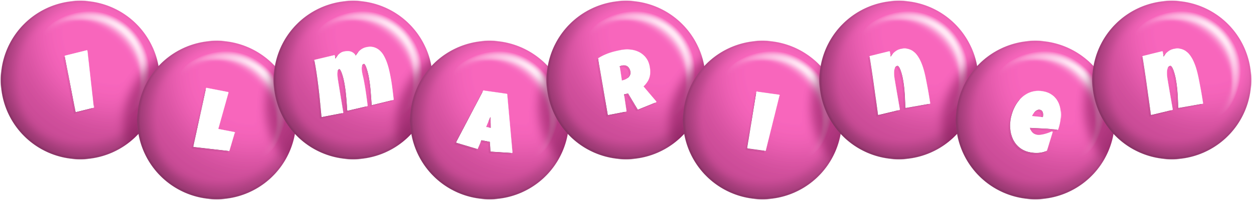 Ilmarinen candy-pink logo