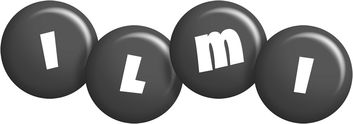 Ilmi candy-black logo
