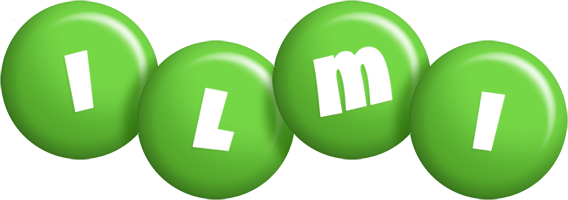 Ilmi candy-green logo