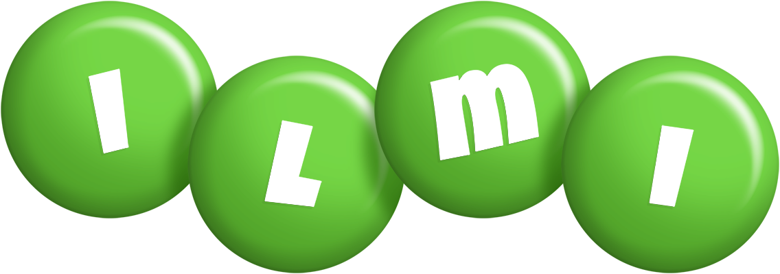 Ilmi candy-green logo
