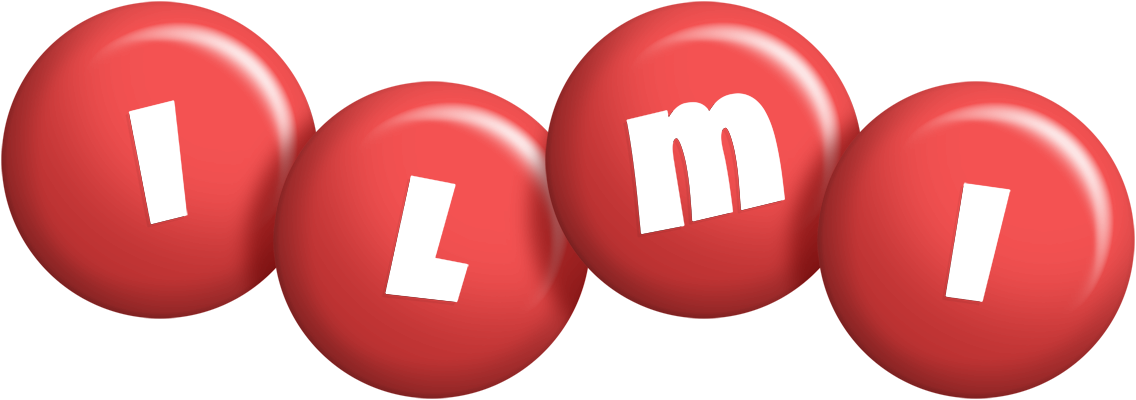 Ilmi candy-red logo