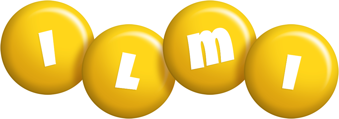 Ilmi candy-yellow logo
