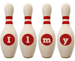Ilmy bowling-pin logo