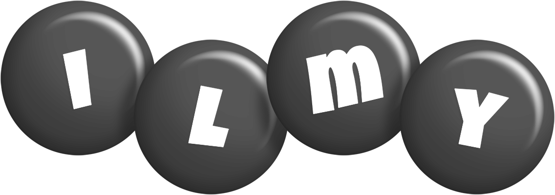 Ilmy candy-black logo