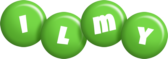 Ilmy candy-green logo