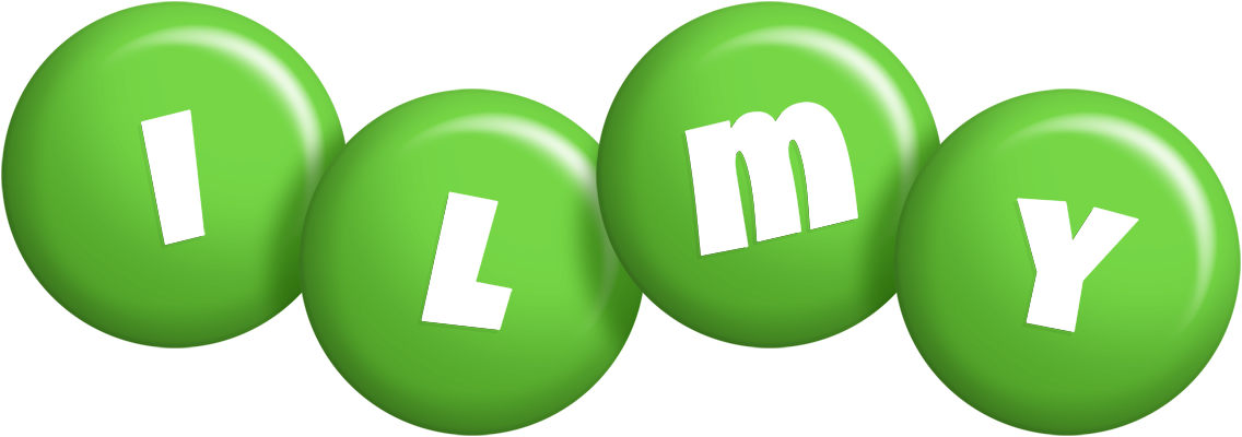Ilmy candy-green logo
