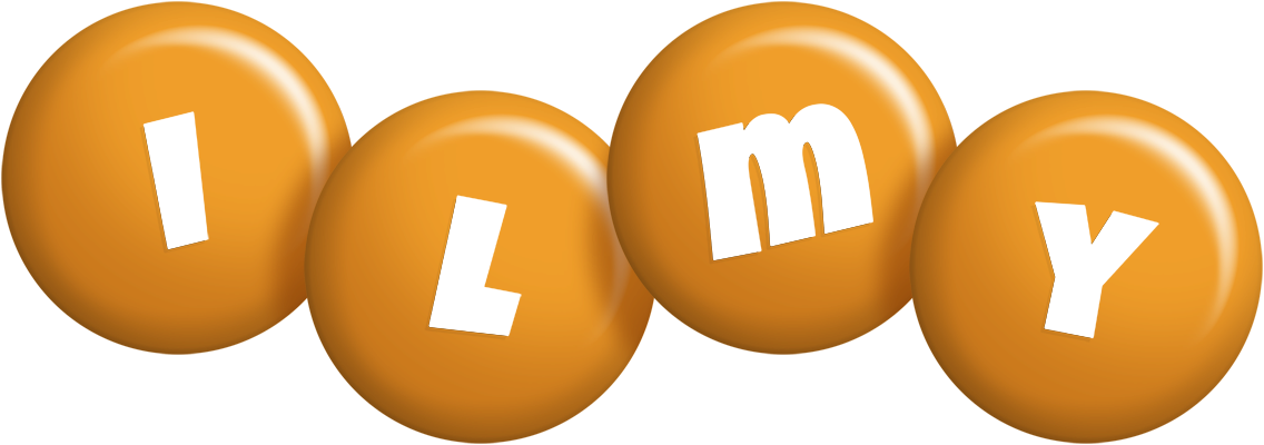 Ilmy candy-orange logo