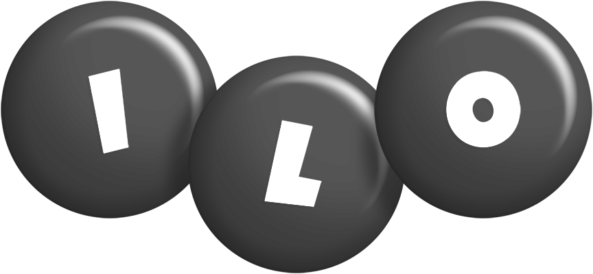Ilo candy-black logo
